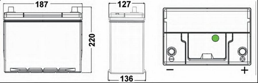 Sonnak SA386 - Batteria avviamento autozon.pro