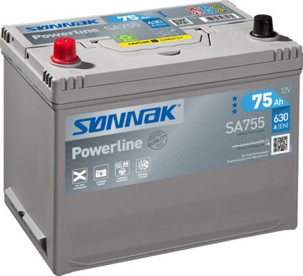 Sonnak SA755 - Batteria avviamento autozon.pro