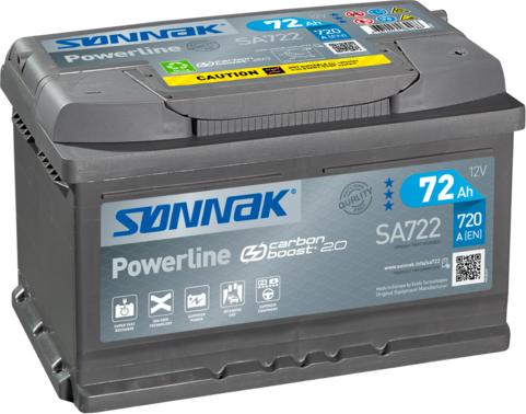 Sonnak SA722 - Batteria avviamento autozon.pro