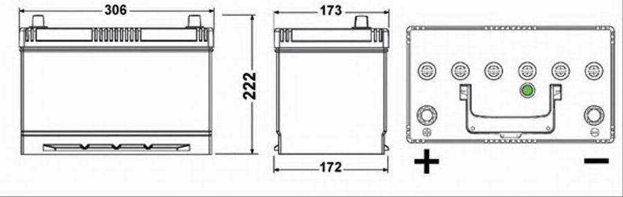 Sonnak SB1005 - Batteria avviamento autozon.pro