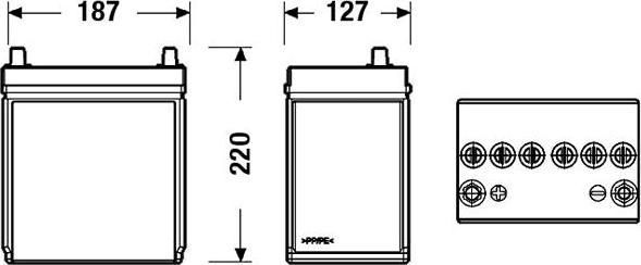 Sonnak SB357 - Batteria avviamento autozon.pro