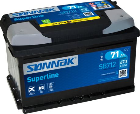 Sonnak SB712 - Batteria avviamento autozon.pro