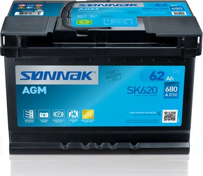 Sonnak SK620 - Batteria avviamento autozon.pro