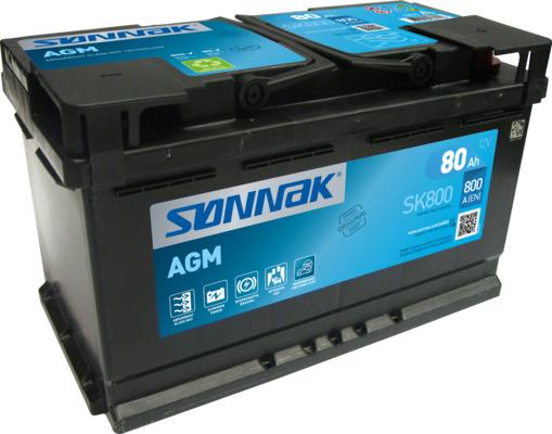 Sonnak SK800 - Batteria avviamento autozon.pro