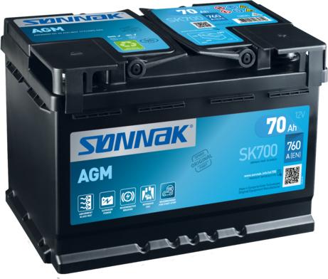 Sonnak SK700 - Batteria avviamento autozon.pro