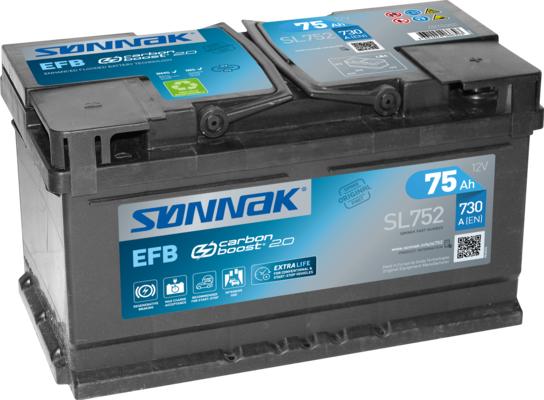 Sonnak SL752 - Batteria avviamento autozon.pro