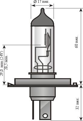 Spahn Glühlampen 54182LL - Lampadina, Faro di profondità autozon.pro