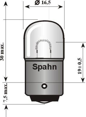 Spahn Glühlampen 4525 - Lampadina, Indicatore direzione autozon.pro