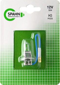 Spahn Glühlampen BL53162 - Lampadina, Faro di profondità autozon.pro