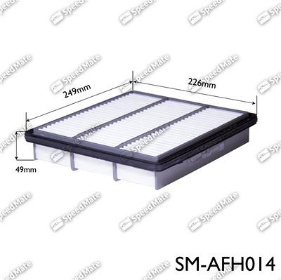 SpeedMate SM-AFH014 - Filtro aria autozon.pro