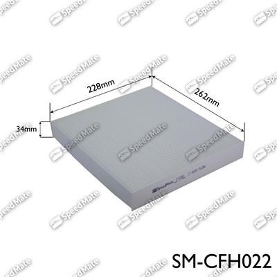 SpeedMate SM-CFH022 - Filtro, Aria abitacolo autozon.pro