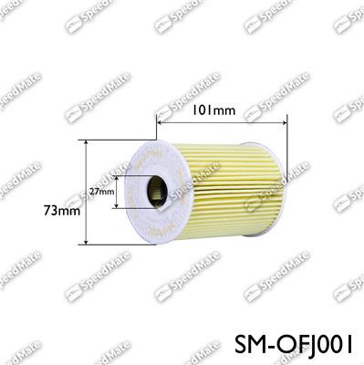 SpeedMate SM-OFJ001 - Filtro olio autozon.pro