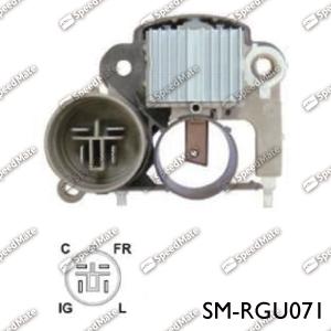 SpeedMate SM-RGU071 - Regolatore alternatore autozon.pro