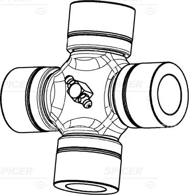 Spicer 7687400600000 - Giunto, Albero longitudinale autozon.pro