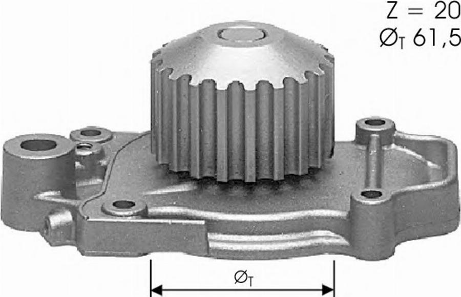 Spidan 91238 - Pompa acqua autozon.pro