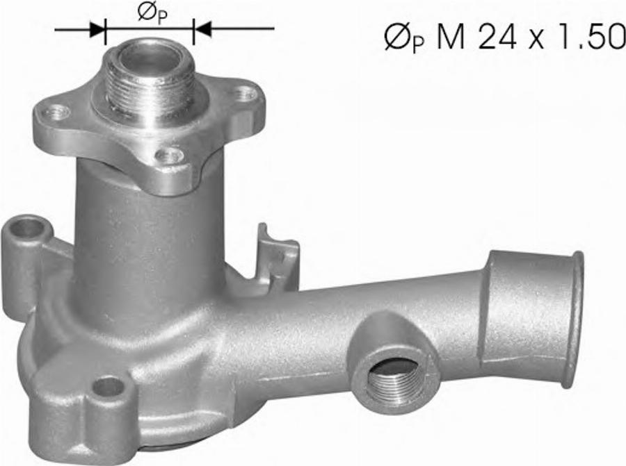 Spidan 91232 - Pompa acqua autozon.pro