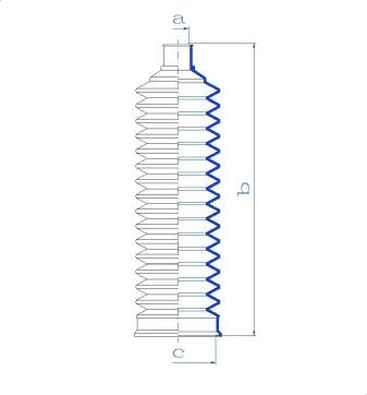 Spidan 84154 - Soffietto, Sterzo autozon.pro