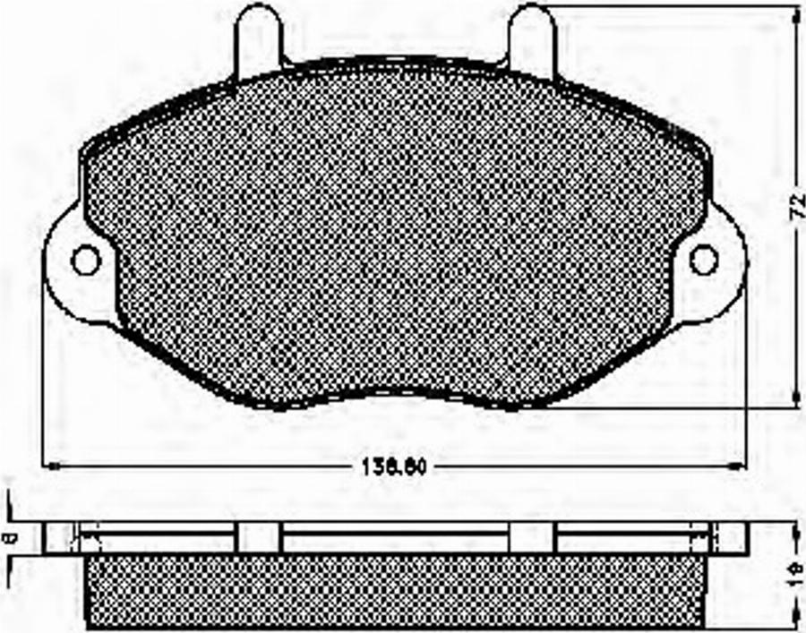 Spidan 30959 - Kit pastiglie freno, Freno a disco autozon.pro