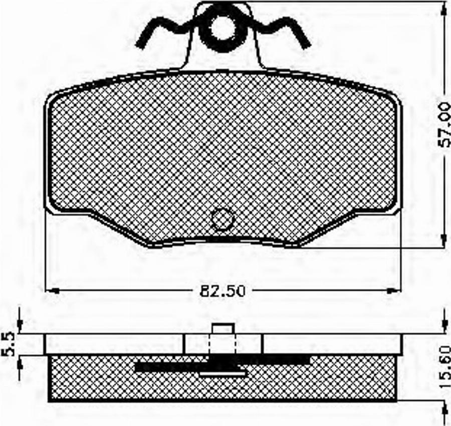 Spidan 30954 - Kit pastiglie freno, Freno a disco autozon.pro