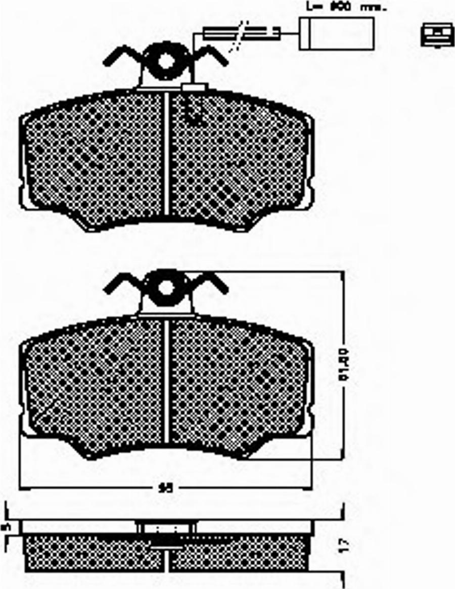 Spidan 30964 - Kit pastiglie freno, Freno a disco autozon.pro