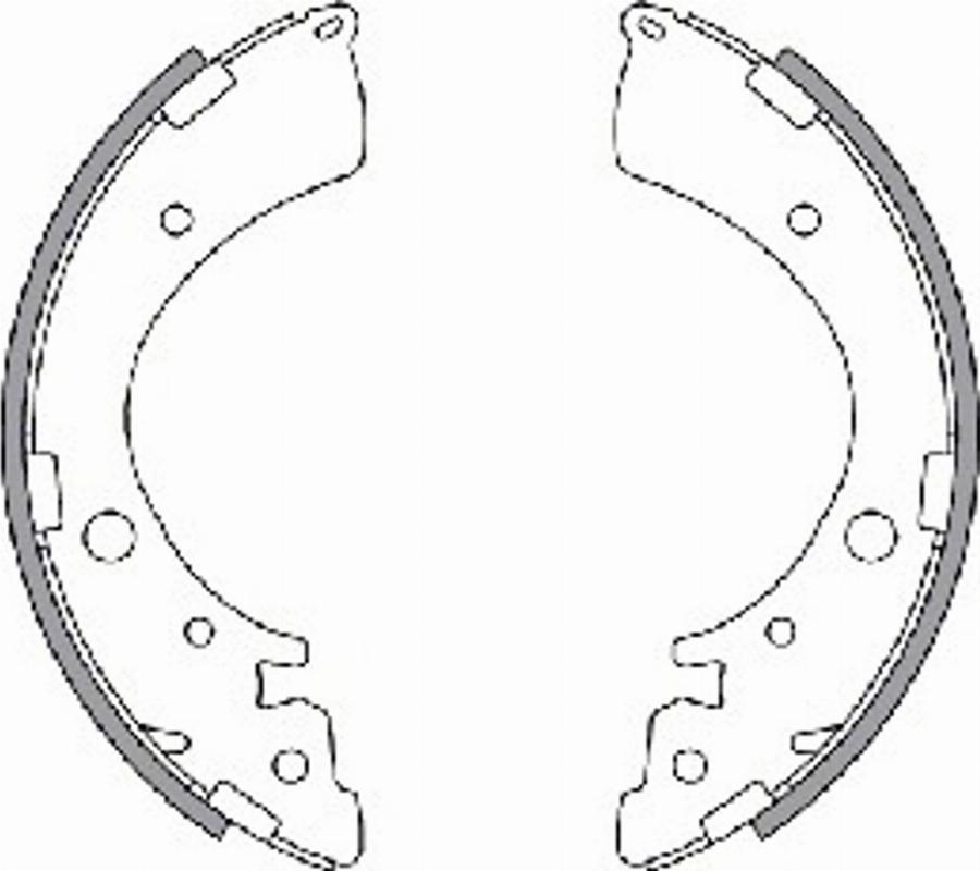 Spidan 30489 - Kit ganasce freno autozon.pro