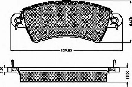 Spidan 30610 - Kit pastiglie freno, Freno a disco autozon.pro