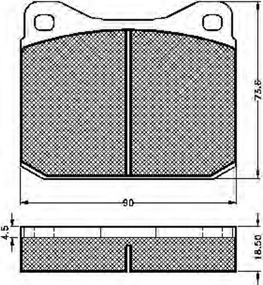 Spidan 30082 - Kit pastiglie freno, Freno a disco autozon.pro