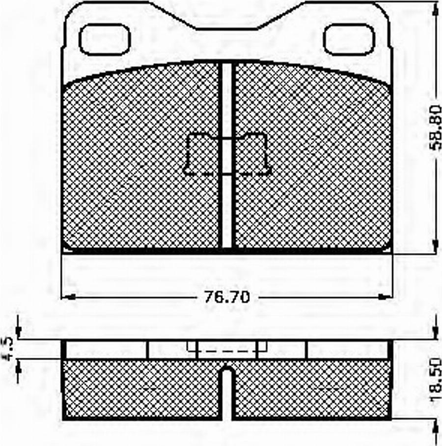 Spidan 30193 - Kit pastiglie freno, Freno a disco autozon.pro