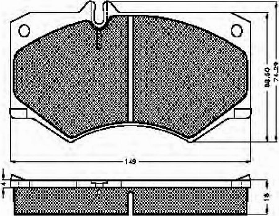 Spidan 30153 - Kit pastiglie freno, Freno a disco autozon.pro