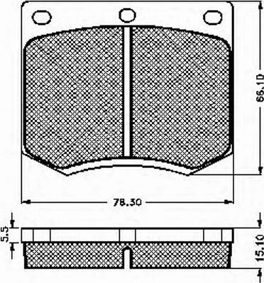 Spidan 30103 - Kit pastiglie freno, Freno a disco autozon.pro