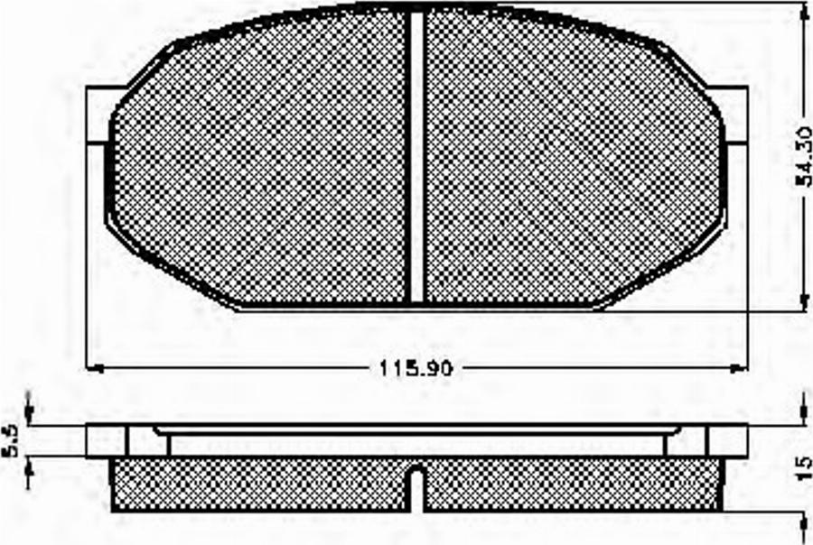 Spidan 30189 - Kit pastiglie freno, Freno a disco autozon.pro