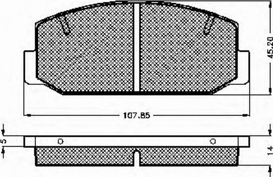 Spidan 30135 - Kit pastiglie freno, Freno a disco autozon.pro