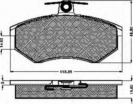 Spidan 30131 - Kit pastiglie freno, Freno a disco autozon.pro