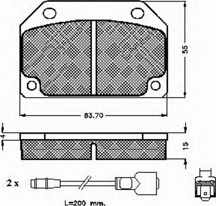 Spidan 30125 - Kit pastiglie freno, Freno a disco autozon.pro