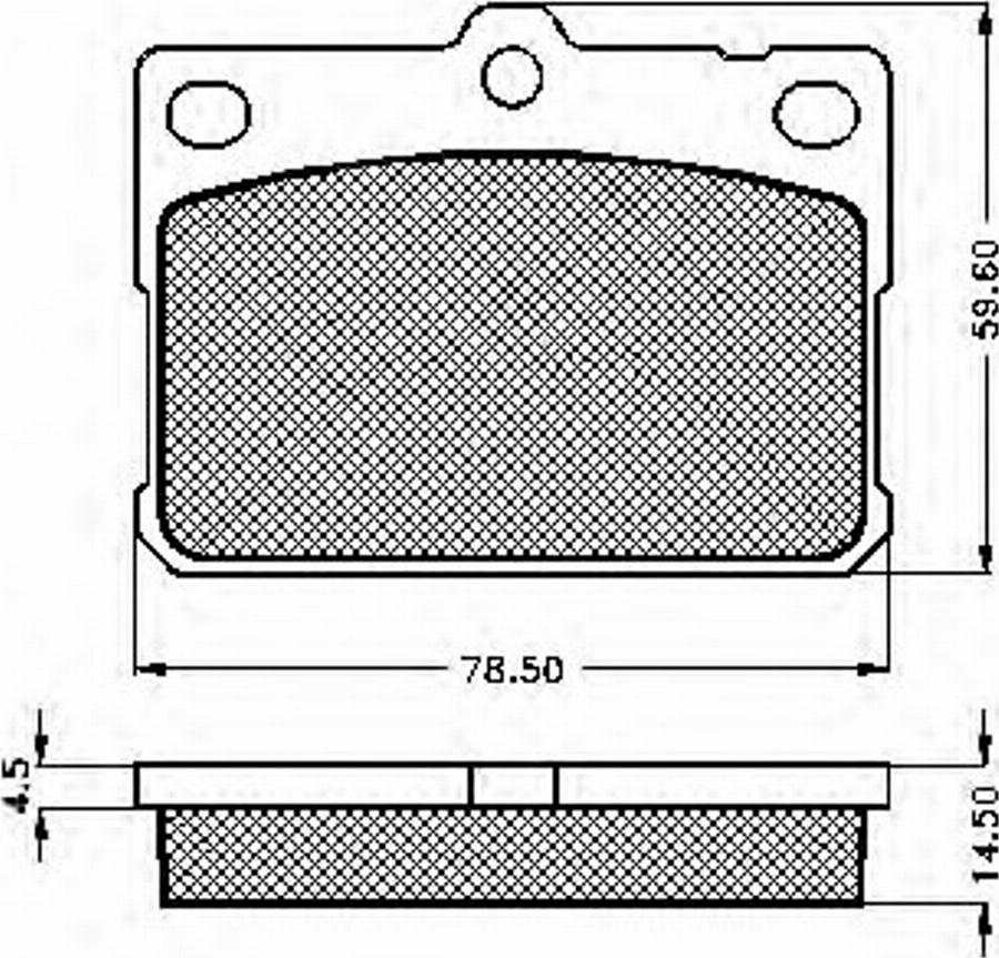 Spidan 30311 - Kit pastiglie freno, Freno a disco autozon.pro