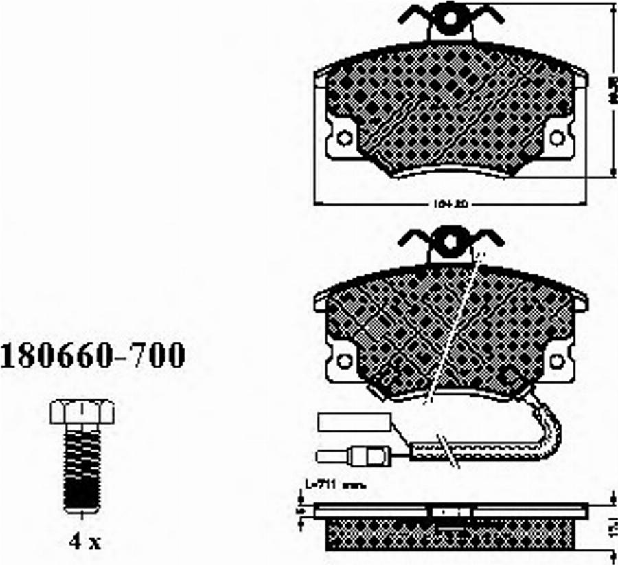 Spidan 30211 - Kit pastiglie freno, Freno a disco autozon.pro