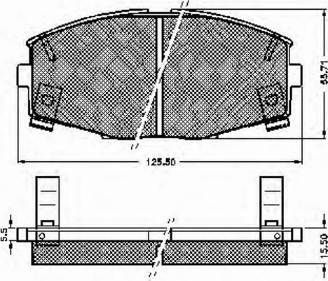 Spidan 31904 - Kit pastiglie freno, Freno a disco autozon.pro