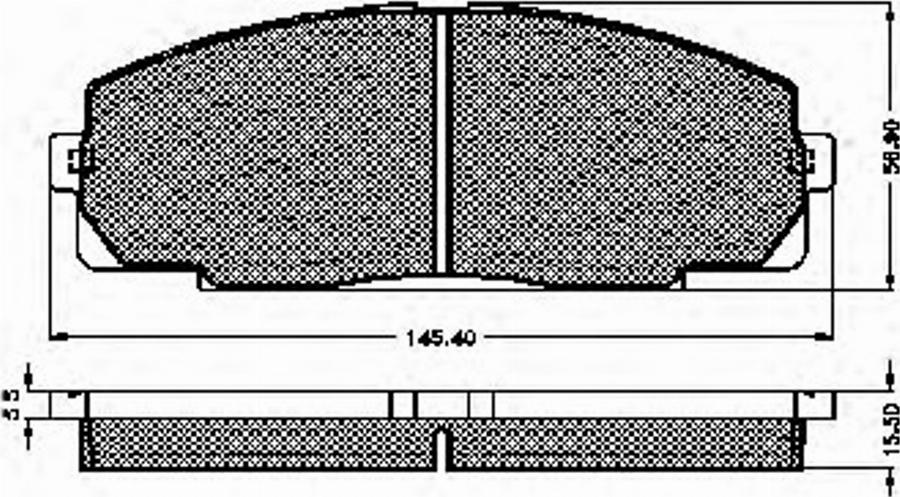 Spidan 31903 - Kit pastiglie freno, Freno a disco autozon.pro