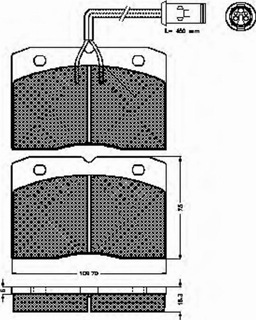 Spidan 31448 - Kit pastiglie freno, Freno a disco autozon.pro