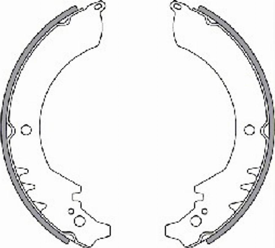 Spidan 31443 - Kit ganasce freno autozon.pro