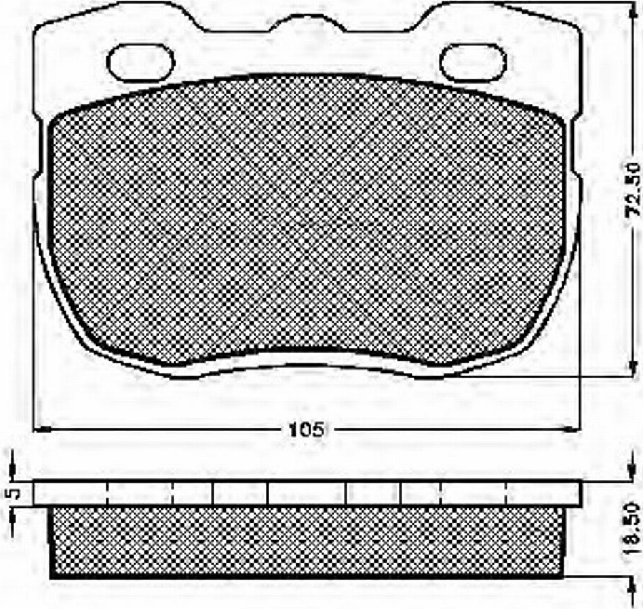 Spidan 31451 - Kit pastiglie freno, Freno a disco autozon.pro