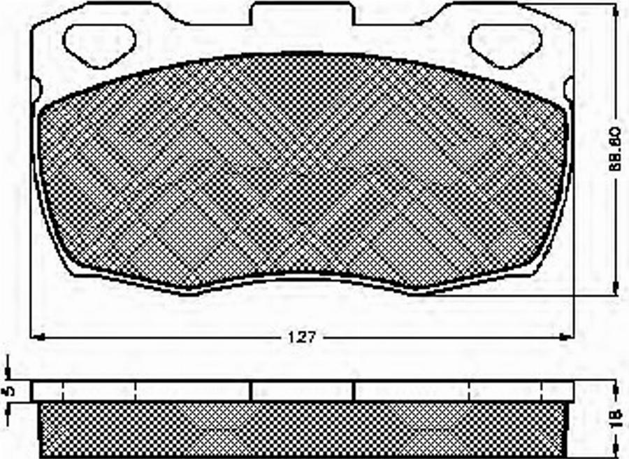 Spidan 31452 - Kit pastiglie freno, Freno a disco autozon.pro