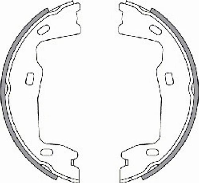 Spidan 31465 - Kit ganasce, Freno stazionamento autozon.pro