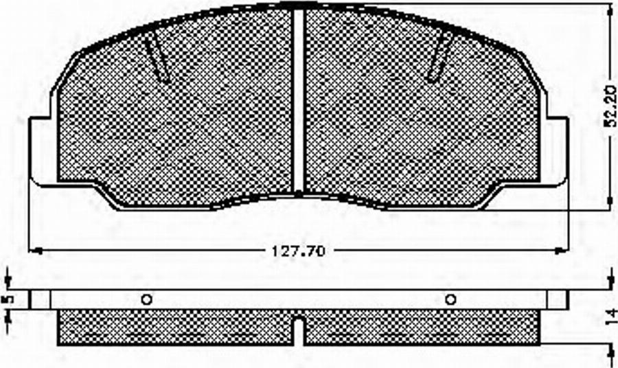 Spidan 31041 - Kit pastiglie freno, Freno a disco autozon.pro