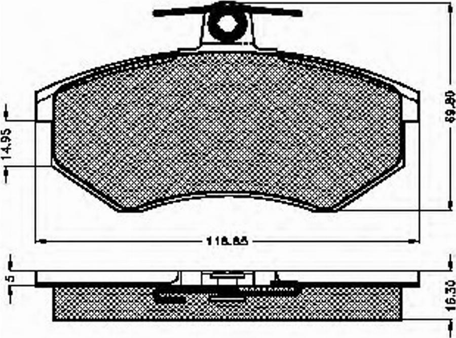 Spidan 31029 - Kit pastiglie freno, Freno a disco autozon.pro