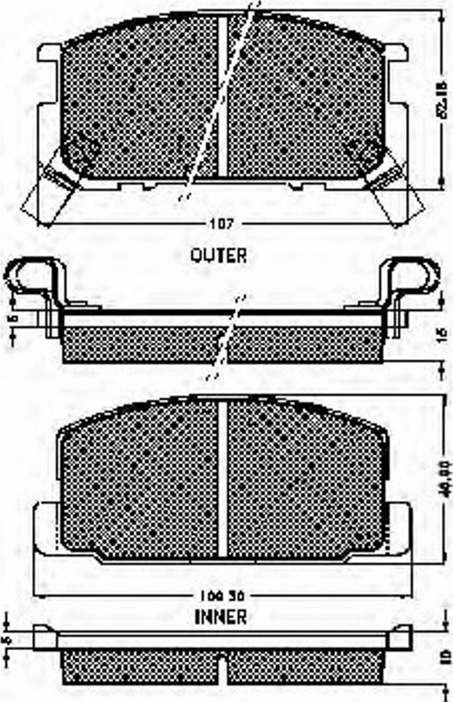 Spidan 31166 - Kit pastiglie freno, Freno a disco autozon.pro