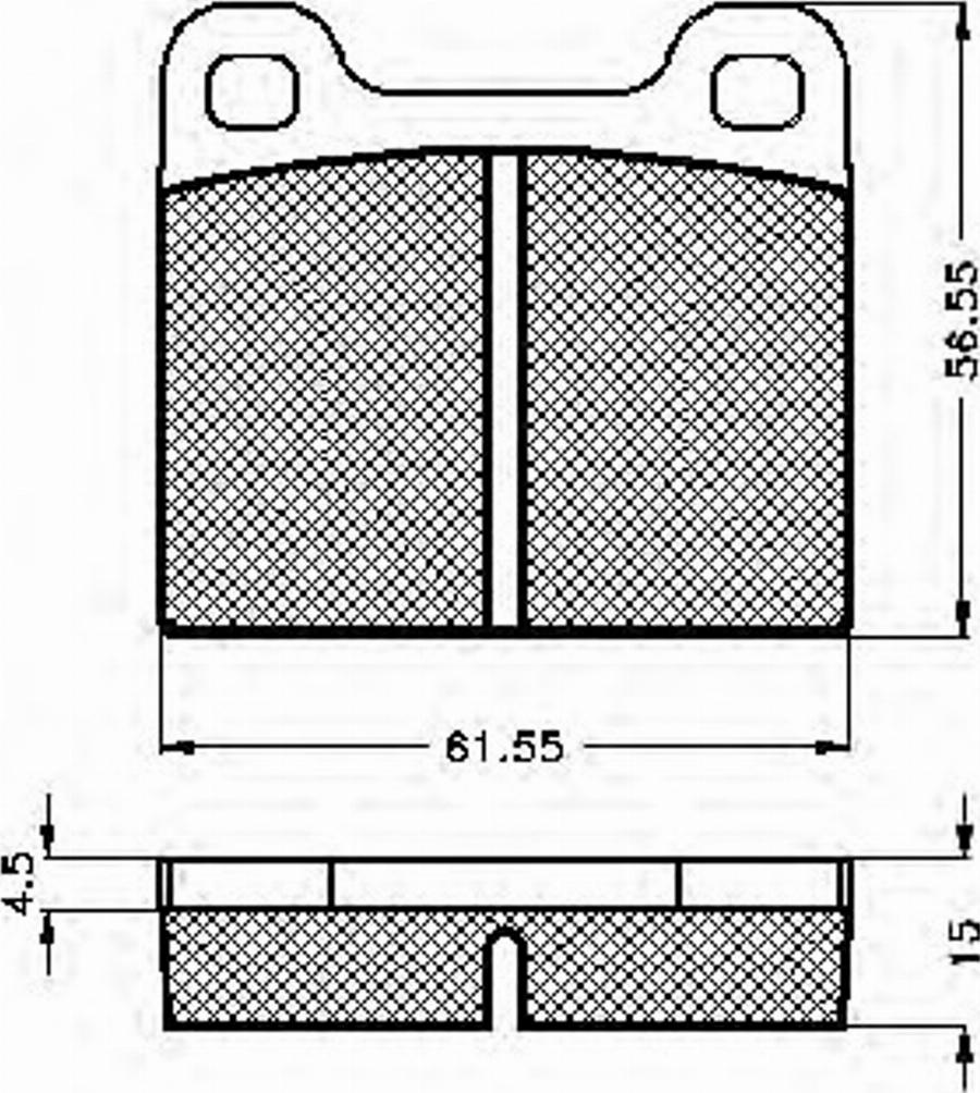 Spidan 31110 - Kit pastiglie freno, Freno a disco autozon.pro