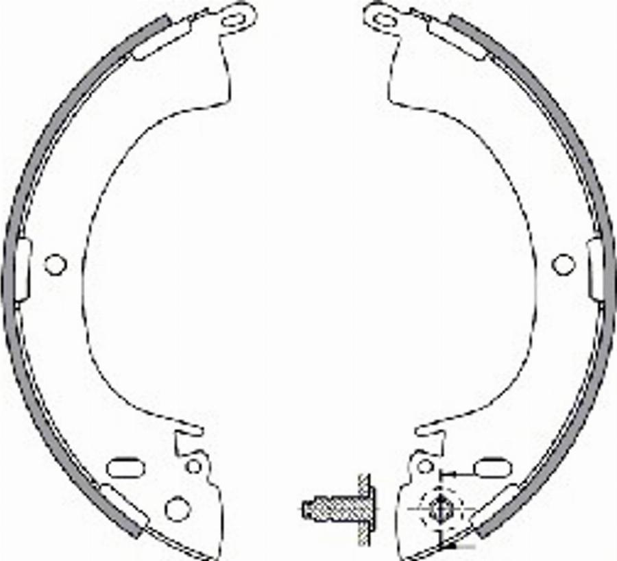 Spidan 31138 - Kit ganasce freno autozon.pro