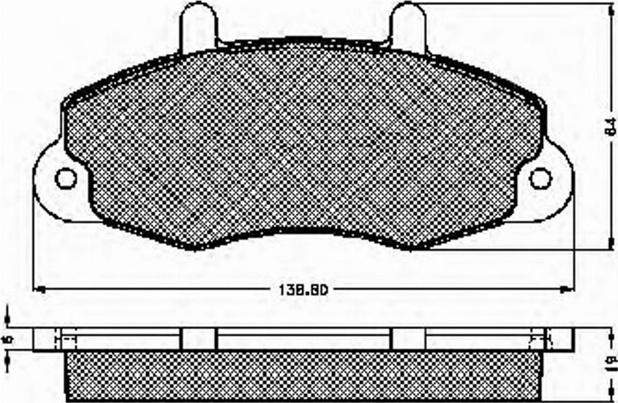 Spidan 31841 - Kit pastiglie freno, Freno a disco autozon.pro