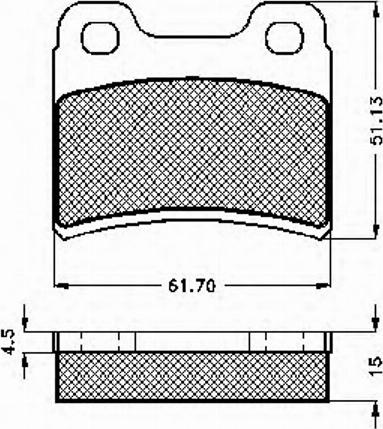 Spidan 31843 - Kit pastiglie freno, Freno a disco autozon.pro